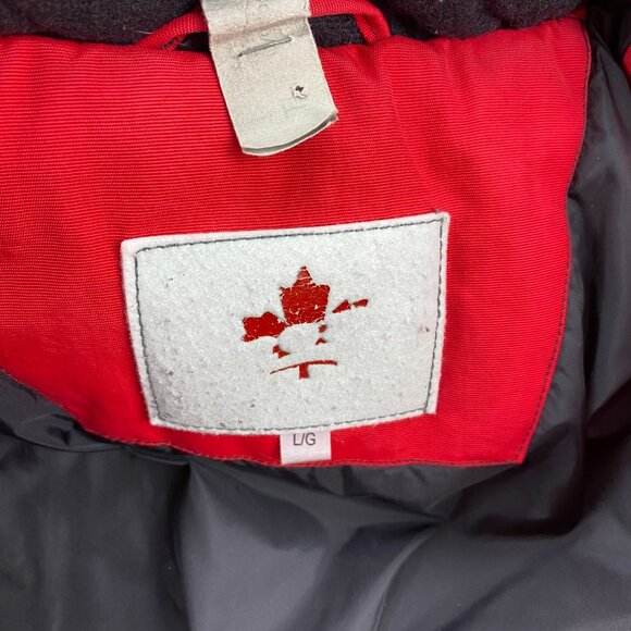 Snap-On Sport Winter Jacket Insulated Coat Men Large L Red CHOKO Racing Parka - Picture 14 of 16